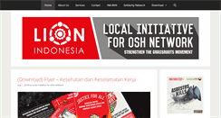 Desktop Screenshot of lionindonesia.org
