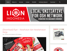 Tablet Screenshot of lionindonesia.org
